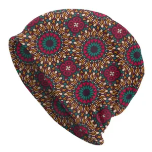 Bonnet Ethnique Africain en tissu coloré