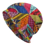 Bonnet africain avec motif traditionnel sénégalais