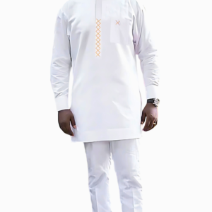 Vêtement traditionnel africain pour homme en coton