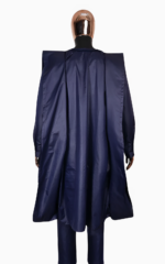 Vêtement traditionnel africain pour homme, bleu