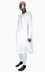 Vêtement masculin africain en Bazin, style moderne et classique