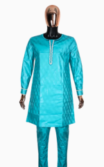 Tenue traditionnelle africaine, boubou homme en bazin