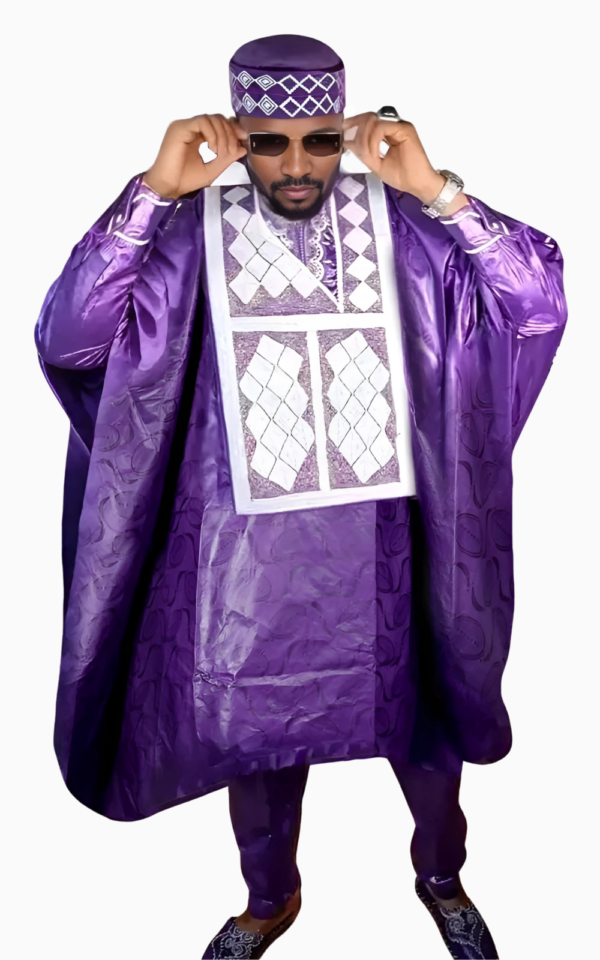 Vêtements assortis pour couple en style africain