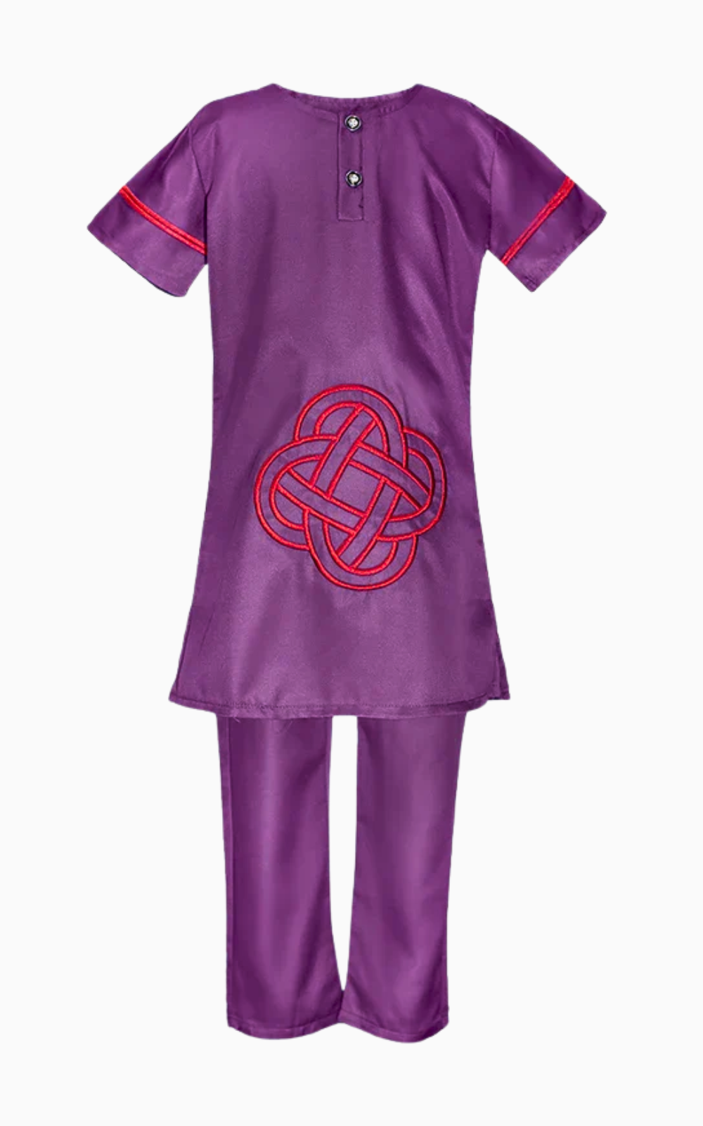 Boubou 2 pièces pour enfant, style africain élégant