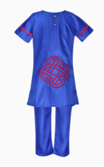 Tenue enfantine 2 pièces inspirée de l'Afrique, boubou tendance