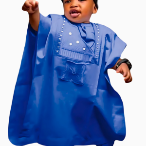 Boubou africain enfant 3 pièces élégant et coloré