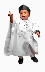 Boubou enfant 3 pièces, style et confort
