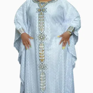 Boubou Africain Femme 2 Pièces élégant et coloré