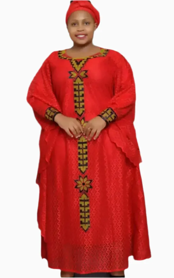 Boubou mode femme 2 pièces, style ethnique dynamique