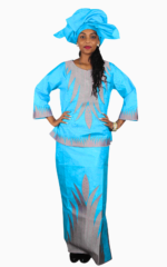 Vêtement africain élégant pour femme