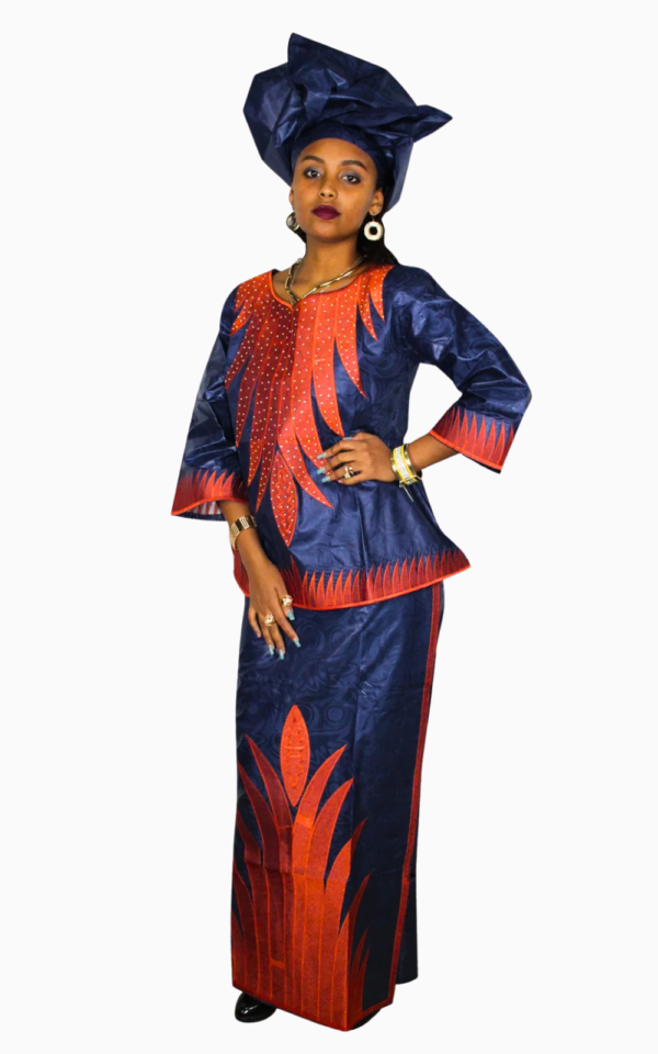 Ensemble 2 pièces de style africain