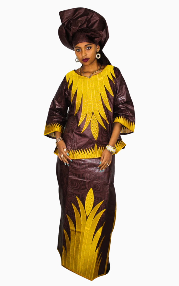 Mode africaine : Boubou traditionnel féminin