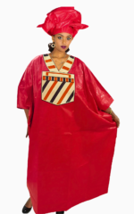 Vêtement traditionnel africain pour femme, style boubou chic