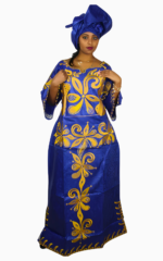 Vêtement Boubou pour Femme, design coloré et authentique