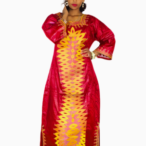 Robe traditionnelle africaine pour femme avec style unique