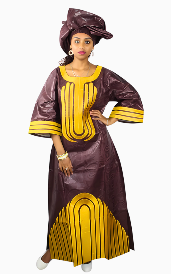 Boubou traditionnel africain pour femme