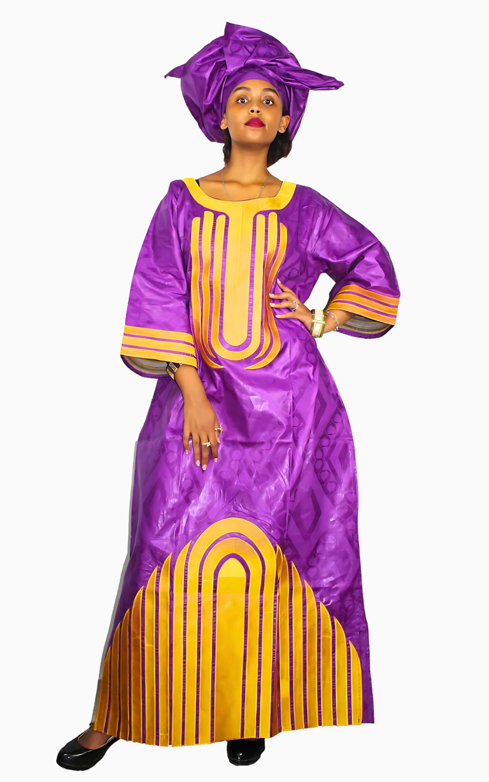 Boubou femme Gala aux motifs uniques