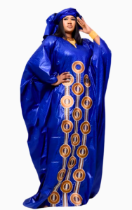 Vêtement africain féminin élégant et coloré