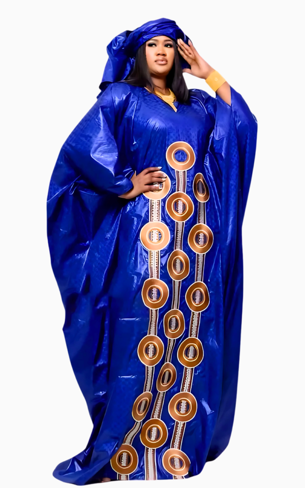 Vêtement africain féminin élégant et coloré