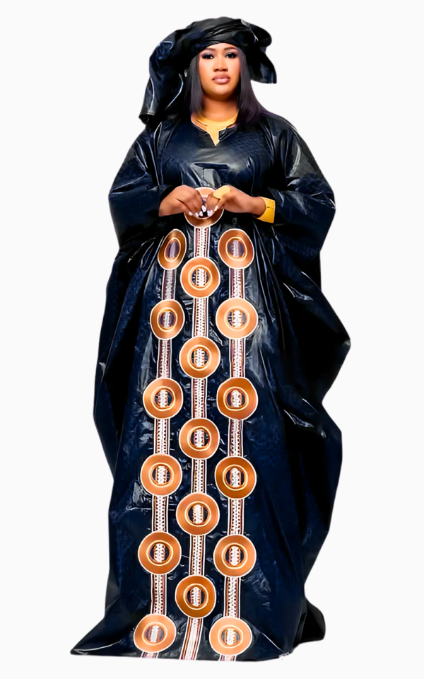 Mode africaine femme en boubou stylé