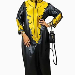 Boubou Africain Femme Tendance, vêtement traditionnel chic