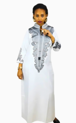Vêtement africain élégant pour femme, look contemporain