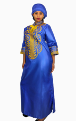 Boubou Africain Femme Tissu Léger