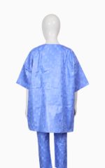 Vêtement traditionnel africain pour garçon, couleur bleue