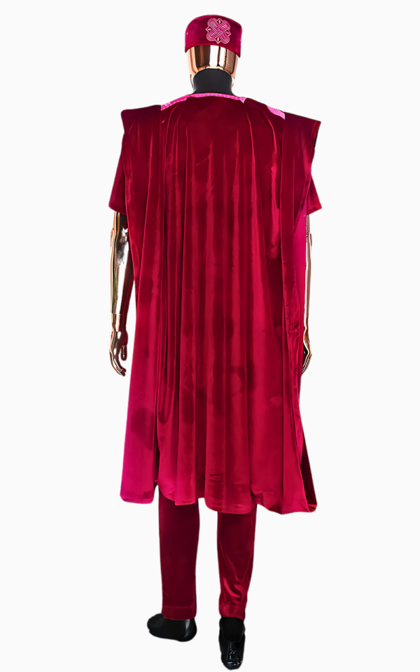 Boubou en flanelle pour homme, style africain