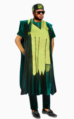 Boubou homme, flanelle douce, mode africaine