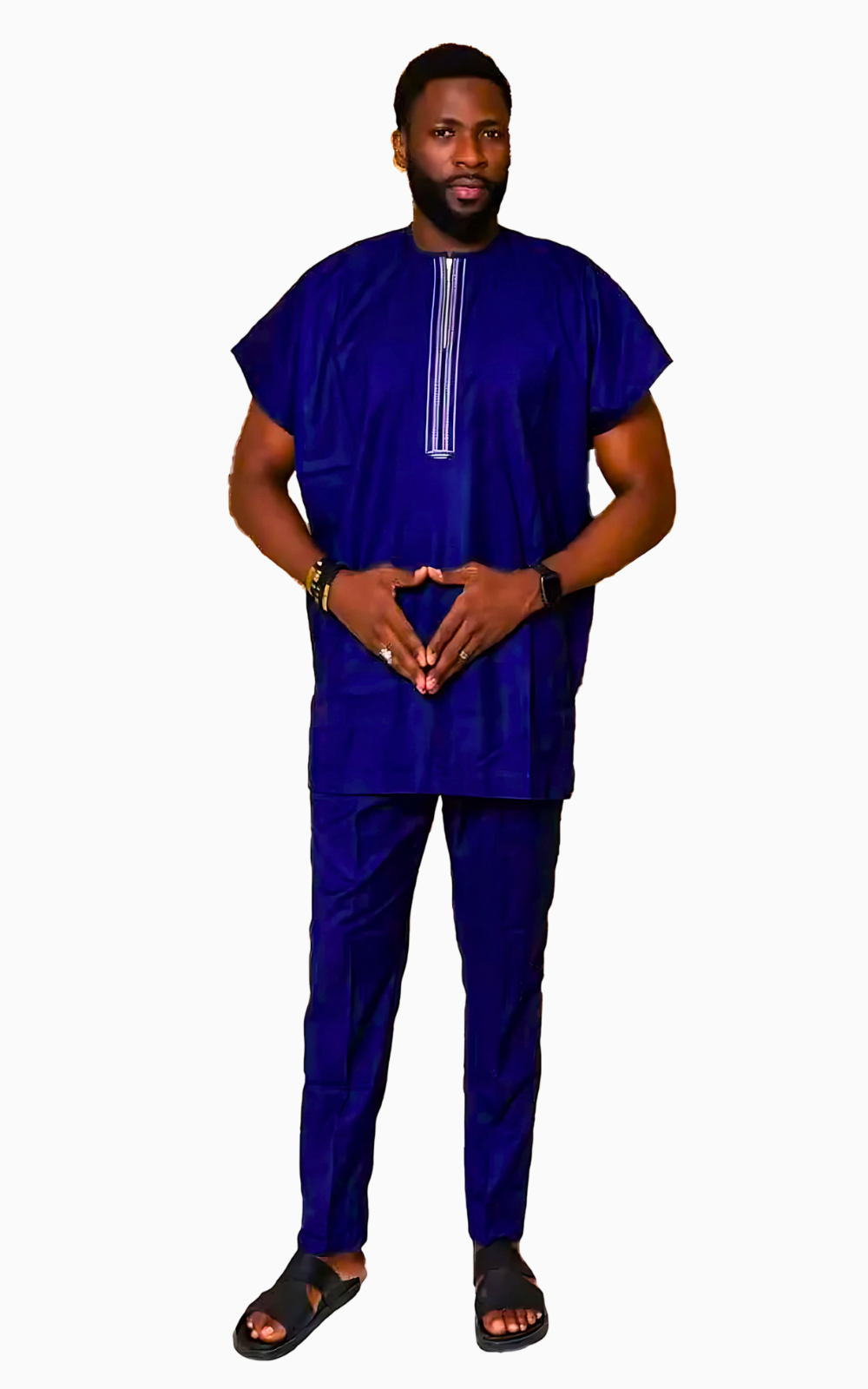 Style élégant, boubou africain pour homme tendance