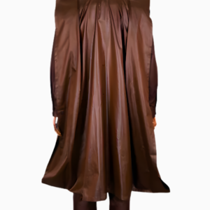 Vêtement marron pour homme, style africain élégant