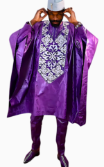 Vêtement culturel homme Sénégal, boubou africain coloré