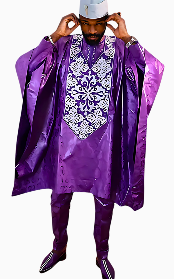 Vêtement culturel homme Sénégal, boubou africain coloré