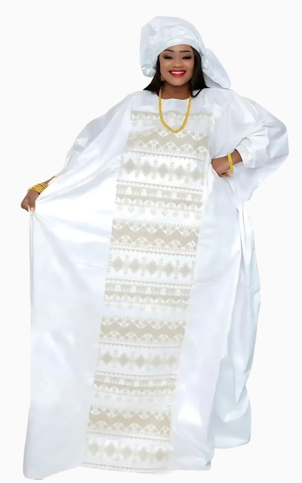 Boubou traditionnel africain pour couples, parfait pour les occasions spéciales