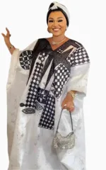 Boubou africain pour femmes, coupe intemporelle et raffinée