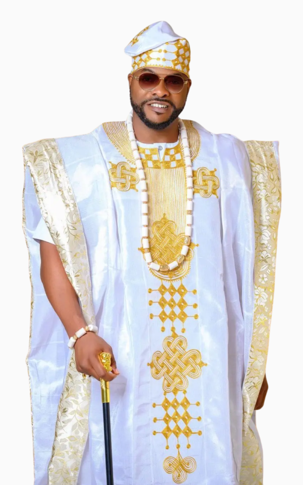boubou-bazin-homme-1 Boubou Bazin Homme élégant en tissu africain