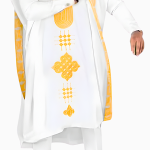 Boubou Bazin homme pour mariage traditionnel africain