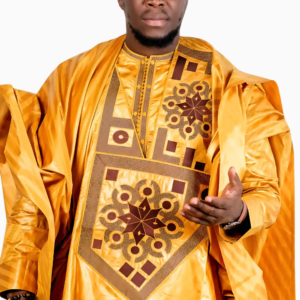 Vêtement traditionnel africain, boubou distingué et stylé