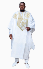 Boubou Blanc pour homme