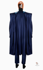 Vêtement traditionnel africain pour homme en bleu