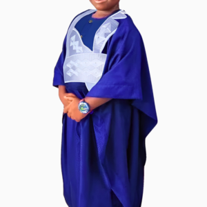 Boubou brodé pour garçon, style africain traditionnel