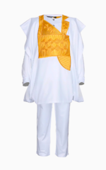 Boubou enfant brodé, vêtement coloré et culturel