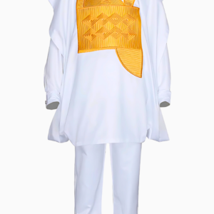 Boubou enfant brodé, vêtement coloré et culturel