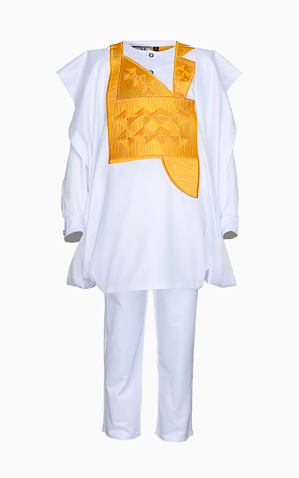Boubou enfant brodé, vêtement coloré et culturel