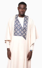 Boubou brodé pour homme en style africain