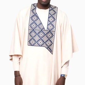 Boubou brodé pour homme en style africain