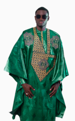 Boubou Camerounais pour homme, vêtement traditionnel africain