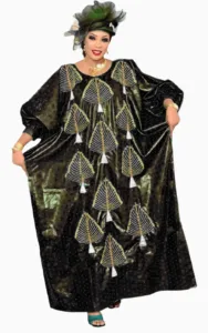Boubou chic pour femme, idéal pour les occasions spéciales