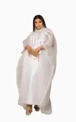Boubou de Mariage Femme élégant en tissu africain